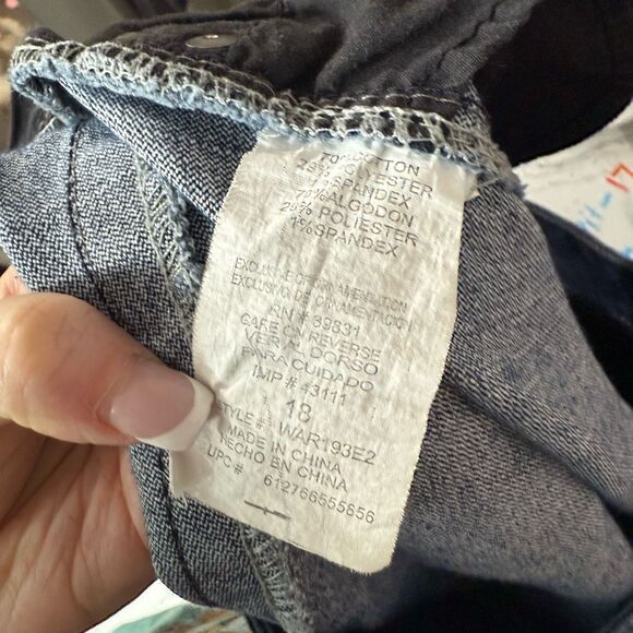 Democracy Women’s 18 Justice Legging Jeans Denim - Picture 5 of 5